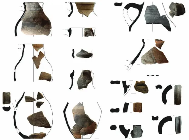 Fig. 17. Rákóczifalva-Bagi-földek 5–8–8A, Horizon 4. Typology of coarse pottery jugs.