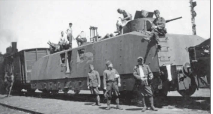 4. ábra. H–35-ös ex-francia harckocsi a magyar 101. 