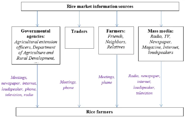 Figure 2: MITS in rice value chain in the Mekong delta, Vietnam  Source: Own survey, 2016 