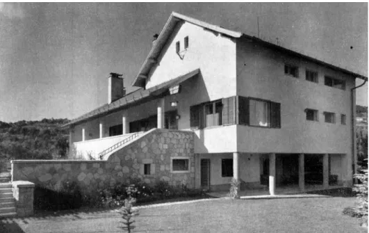 13. ábra. Lukóy Emil családi háza. Budapest II., Battai utca 12/a. 1939 – 1940  (Rimanóczy Jenő gyűjteménye)