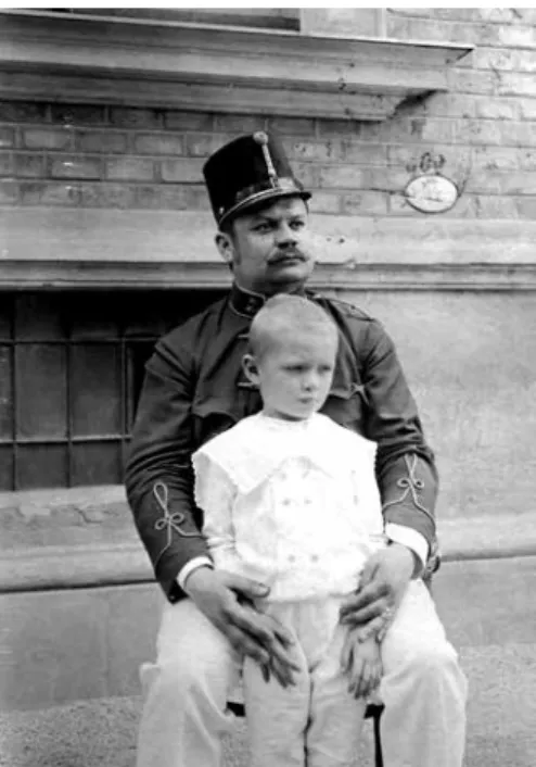 1. ábra. Rimanóczy Árpád és fia, Gyula 1908-ban (Rimanóczy Jenő gyűjteménye)