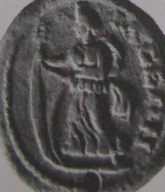 Fig. 4. Coin with Isis Pelagia, Iasos (D ELRIEUX , F.: Les temoignages isiaques sur   les monnaies grecques de Carie et d’Ionie aux epoques hellenistique et romaine