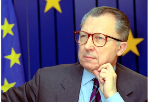 1. kép: Jacques Delors, az Európai Bizottság elnöke  Forrás: http://juvisy.parti-socialiste.fr 