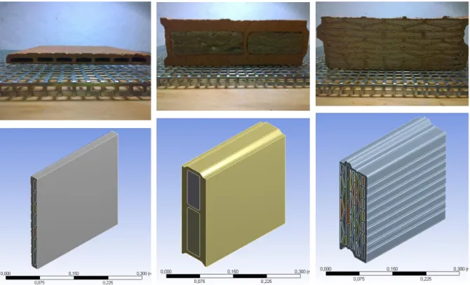 Fig. 11 Cut 1 st  section and its 3D  model of a hollow K44 block 