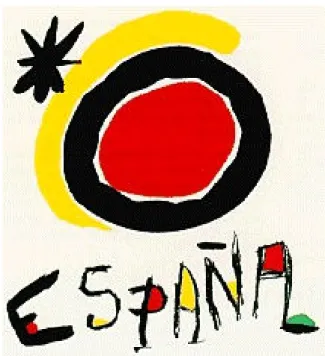 8. ábra – Az ismert Miro-féle Spanyolország logo 