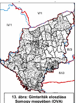 14. ábra: Gímszarvas populációdinamikai és terítékadatok  Somogy megyében 1970 - 2004 között (SIMON, 2000)