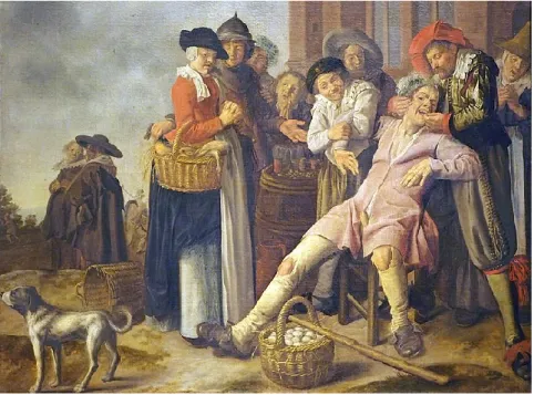 13. ábra: Jan Meinse Molenar (1609/10‒1668): A fogász 
