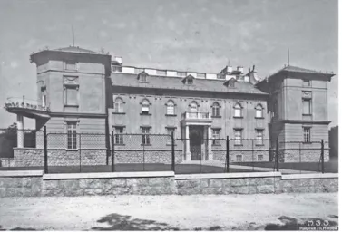 5. ábra: A svábhegyi Konkoly Th   ege Miklós Csillagászati Intézet 1926-ban elkészült főépülete