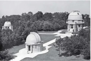 6. ábra: Az intézet 1921–1928 között létrehozott három kupolája. 