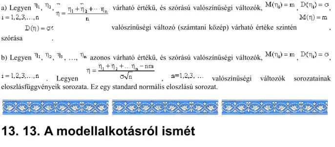 1.9. ábra - 1. ábra - A modellalkotás lépései