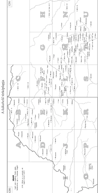 2. ábra A kákabelű térképlapja