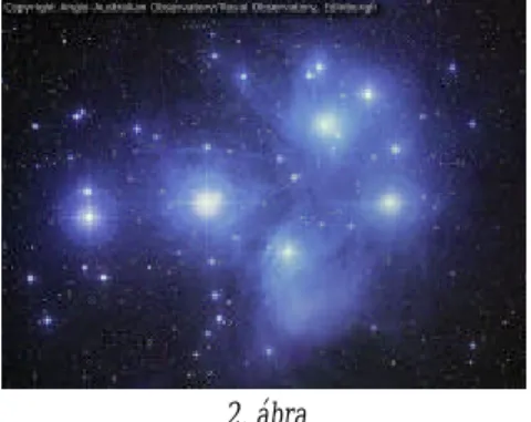 2. ábra  A Pleiadok (Fiastyúk) 