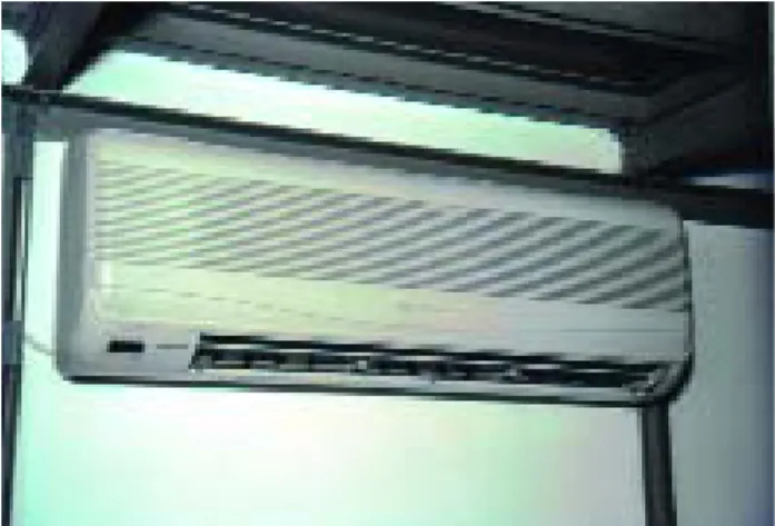 19. kép Falra szerelt légkondícionáló készülék