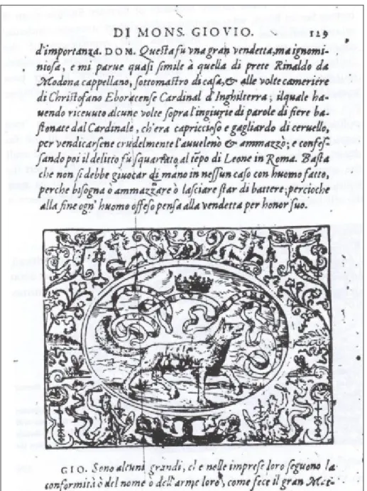 Fig. 8. Impresa of King John of Zapolya, 1561   (Giovio[–Simeoni], 1561, 129.) 