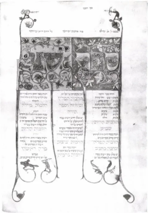 Fig. 1.6   M A I M O N I D E S ,  Mishneh Torah. The front page of Book Two: The Book of  Adoration/Love