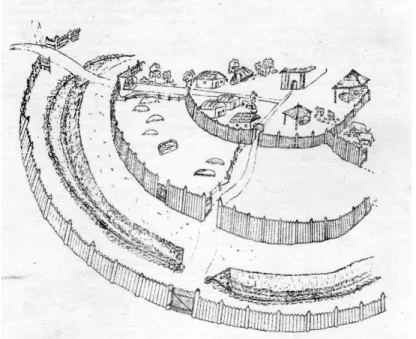 Figure 1: Reonstrution of the settlement (after Lazarovii,1991).