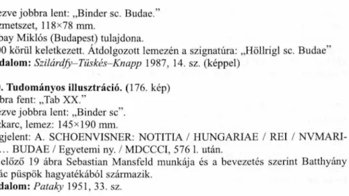 Az  előző  19  ábra  Sebastian  Mansfeld  munkája  és  a  bevezetés  szerint  Batthyány  Ignác püspök hagyatékából származik.