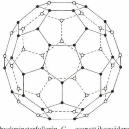 1. táblázat. A buckminsterfullerén,  C6o, molekulában meghatá­