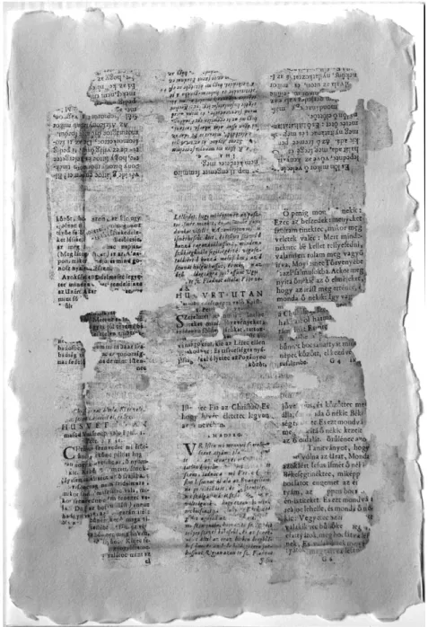 5. ábra. Evangeliumok és epistolák, Csepreg, 1643 (VEK 705.125/Mac.)