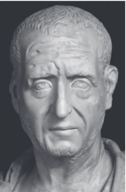 Fig. 4.2—Bust of Emperor Traian Decius  (249-251), Rome, Musei Capitolini.