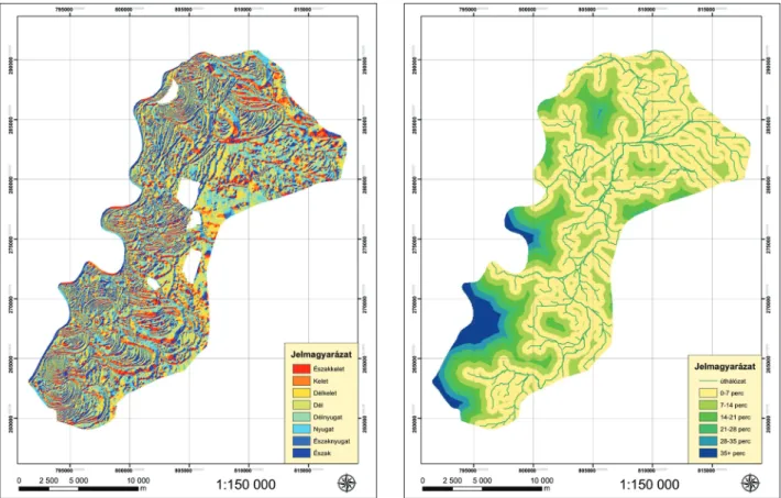 Fig. 7 landform classification evidential theme map 8. kép a modellezéshez felhasznált földtani fedvény Fig