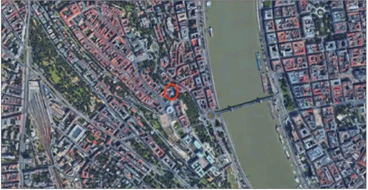 Fig. 1 csónak street 1–3, district i, Budapest. The location of the excavation