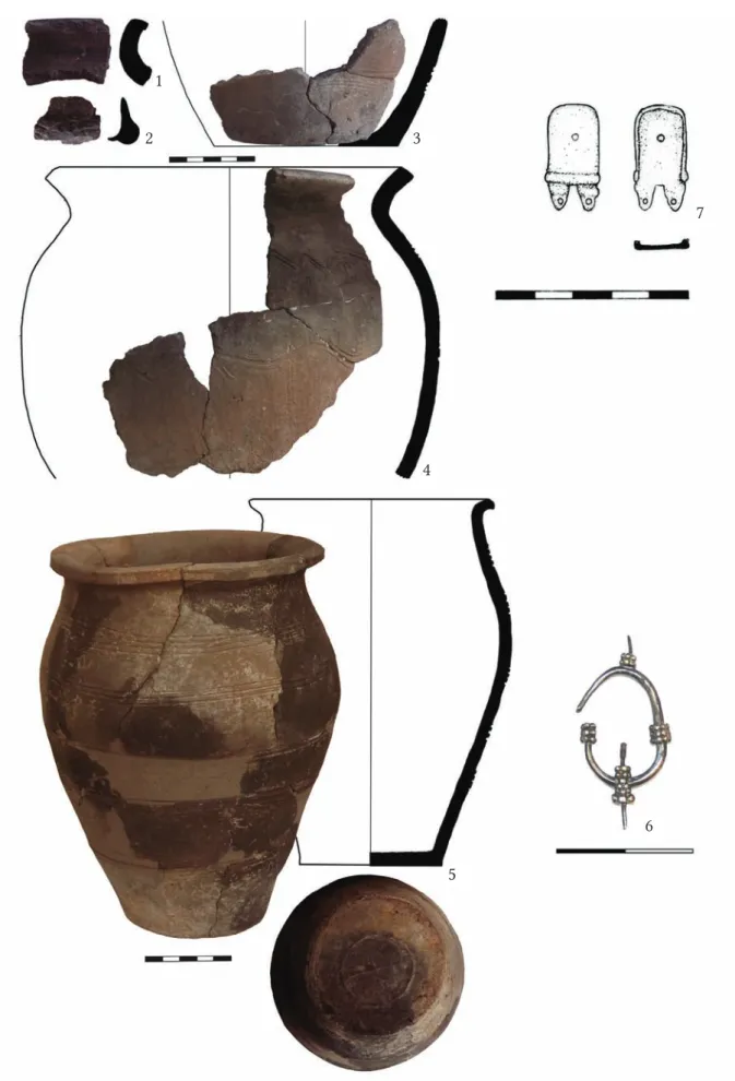 Fig. 11. Visegrád-Sibrik-domb. Artefacts dating from the later 8th–first third of the 9 th  century
