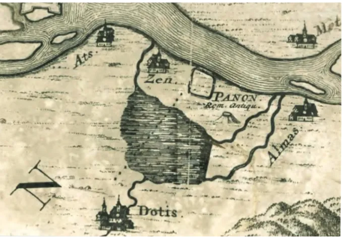 Fig. 1. Map of Luigi Ferdinando Marsigli (Marsigli 1726, 3).