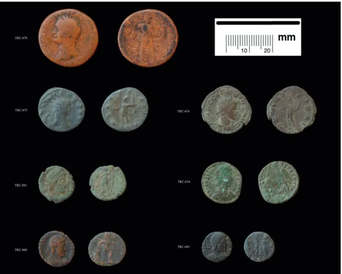 Fig. 9. Coins from Angkor Borei (©Guillaume Epinal).