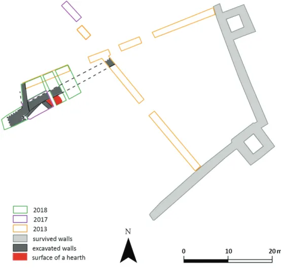 Fig. 5. Detail of the excavation plan (Sz. B. Nagy). 