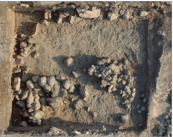 Fig. 11. The foundations of the Hellenistic-Parthian period building.