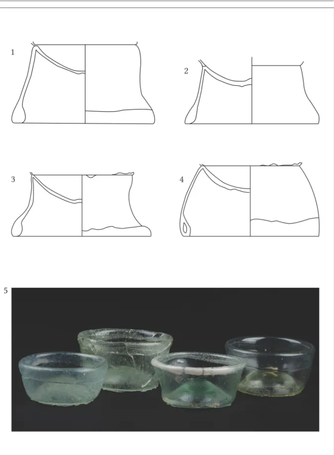 Fig. 2. Separately blown base ring from the cemetery of Aquincum, Graphisoft Park. 1. Inv