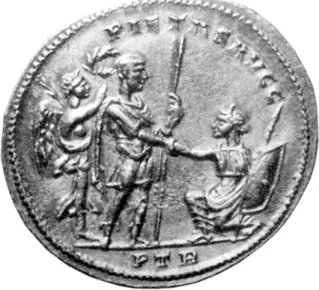 Fig. 14. Restitutor Galliarum on Gallienus’ coin (Photo: https://www.acsearch.info/search.html?id=
