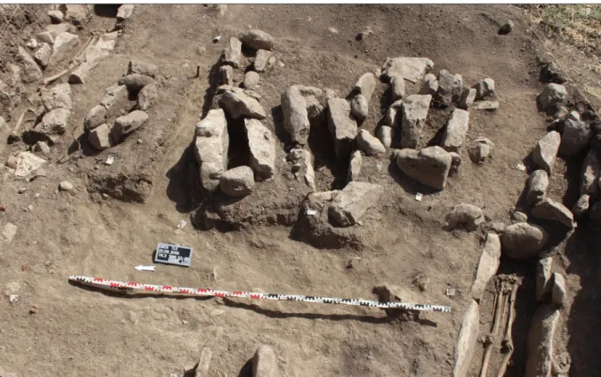 Fig. 6. Burials excavated in Field 02.