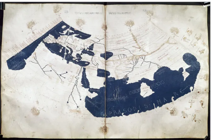 Fig. 7. Ptolemy’s world map