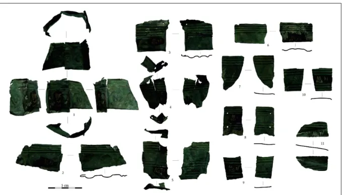 Fig. 32. Žatec-Type bucket fragments from the Keszőhidegkút hoard.
