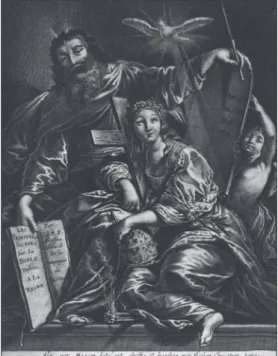 Figure 6 Girard, Les peintures sacrées sur la Bible  dédiées à la Reyne, Paris: Antoine Sommaville, 