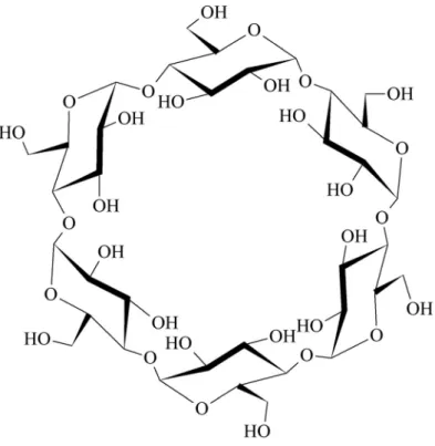 Fig. 1. The structure of a-CD