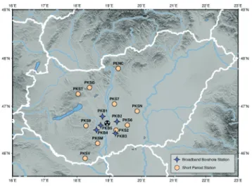 Fig. 6 Macroseismic intensity distribution of 2013 Tenk earthquake  (ML4.8) estimated from the measured peak ground velocities at each  seismological station and from the macroseismic questionnaire-based 