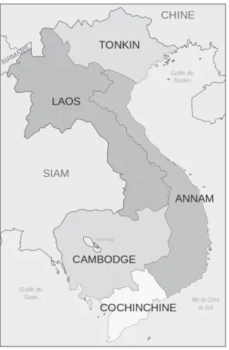 1. ábra Francia Indokína részei 27