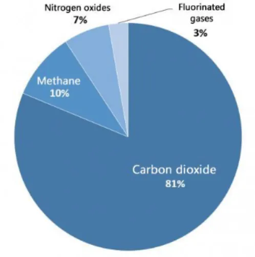 Figure 1. Greenhouse gas emission [5] 