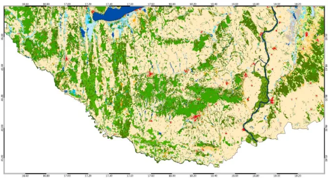 Figure  S2b.  Detailed  legend  of  the  NÖSZTÉP  National  Ecosystem  Base  Map  land  cover  database  Level-3  categories.