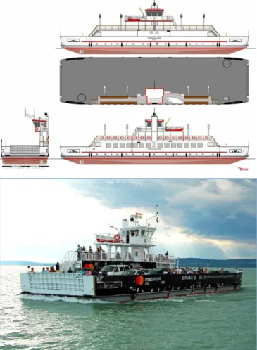 Figure 15. The new ferry Kossuth Lajos. (Hajok Anno, 2021).  
