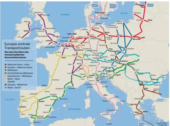 Fig. 3 TEN - Trans-European network  Source: Internet 1 