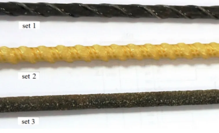 Fig. 1. FRP rods appearance  