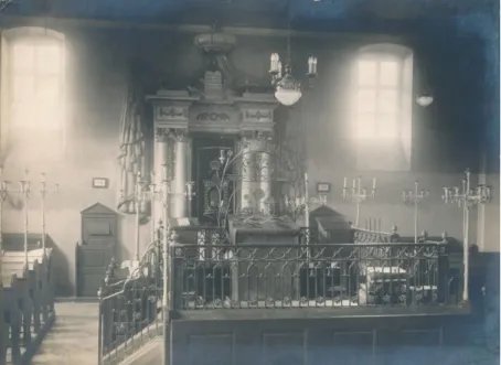 Figure 9. Interior of the synagogue in Lovasberény (Hungarian Jewish Museum and Archives, inv