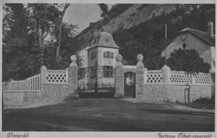 1. kép A Zsitvay-villa, 1930-as évek