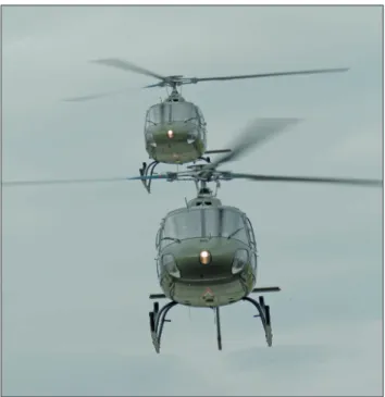 5. ábra. A helikopter kis tömegéhez mért Turbomeca Arriel hajtómű jelentős teljesítményfelesleget biztosít a pilóták  manővereihez