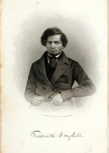 Fig. 2: The frontispiece of Douglass’s My Bondage.