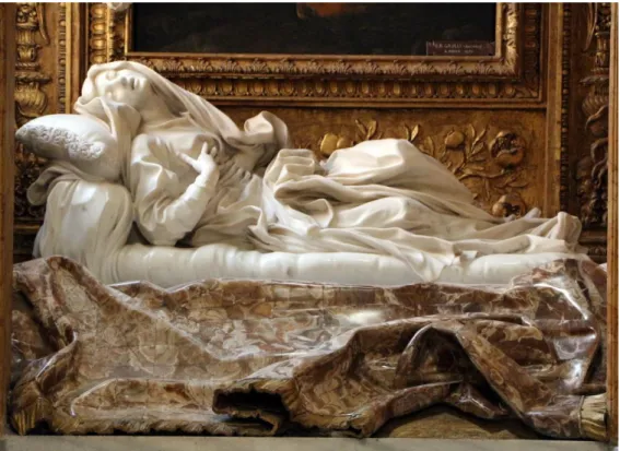 Figure 4: Bernini, Gianlorenzo. (1671-1674). Blessed Ludovica Albertoni [marble]. Rome: Chiesa di San Francesco a Ripa